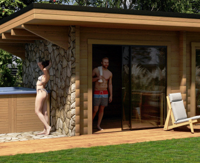 Outdoor saunas