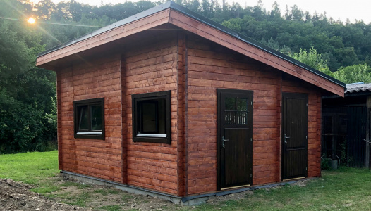 Stavba zahradního domu Ing. Tomáš Polák galerie